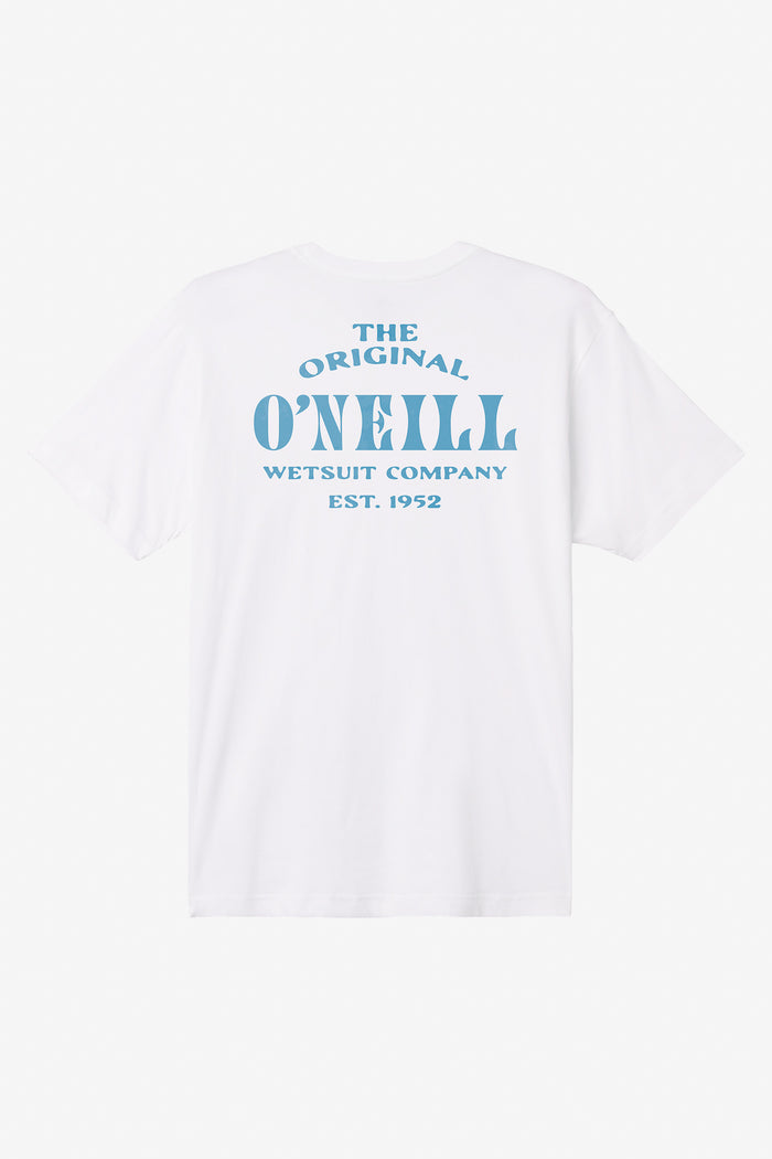 Wedges Standard Fit Tee - White | O'Neill