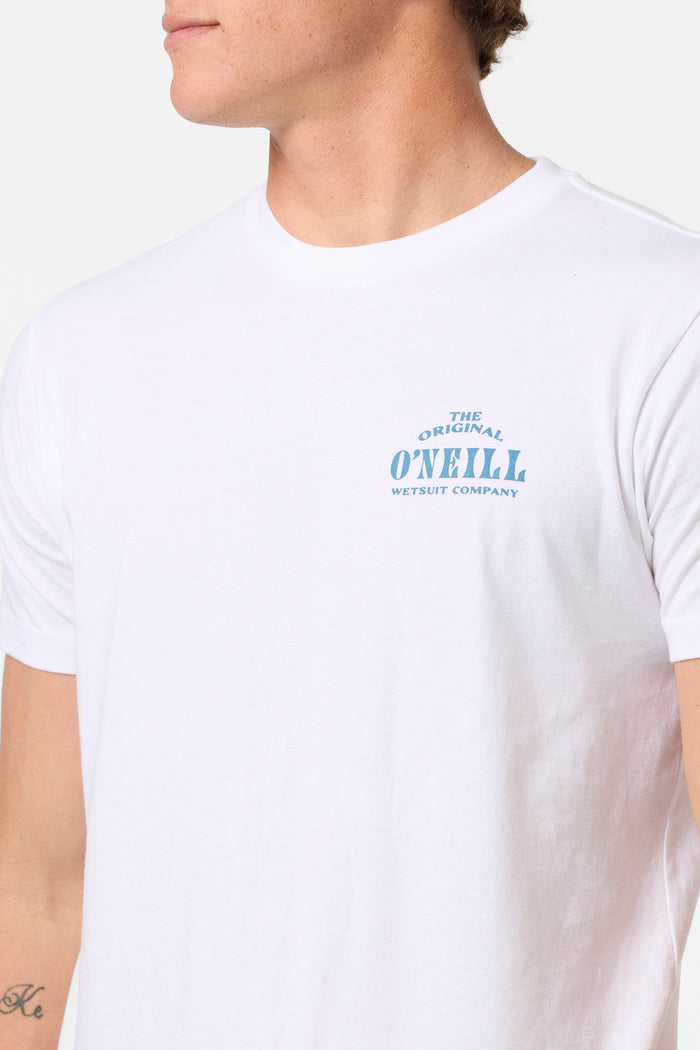 Wedges Standard Fit Tee - White | O'Neill