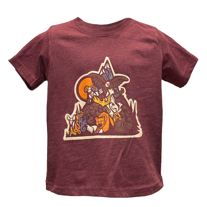 Wild Alaska Animals Tee - Toddler