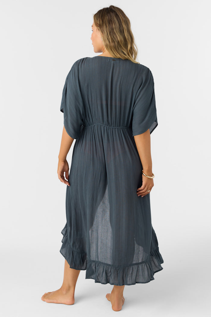 Wilder Midi Cover-Up Dress - Slate | O'Neill