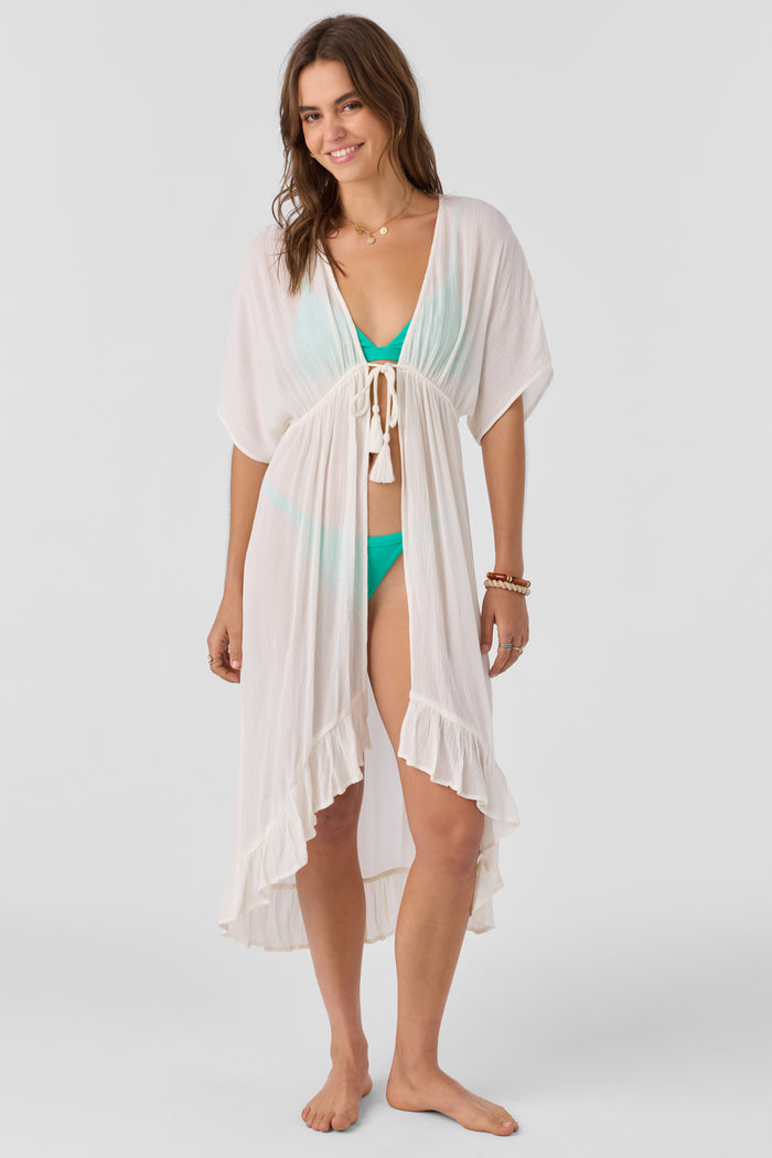 Wilder Midi Cover-Up Dress - Vanilla | O'Neill