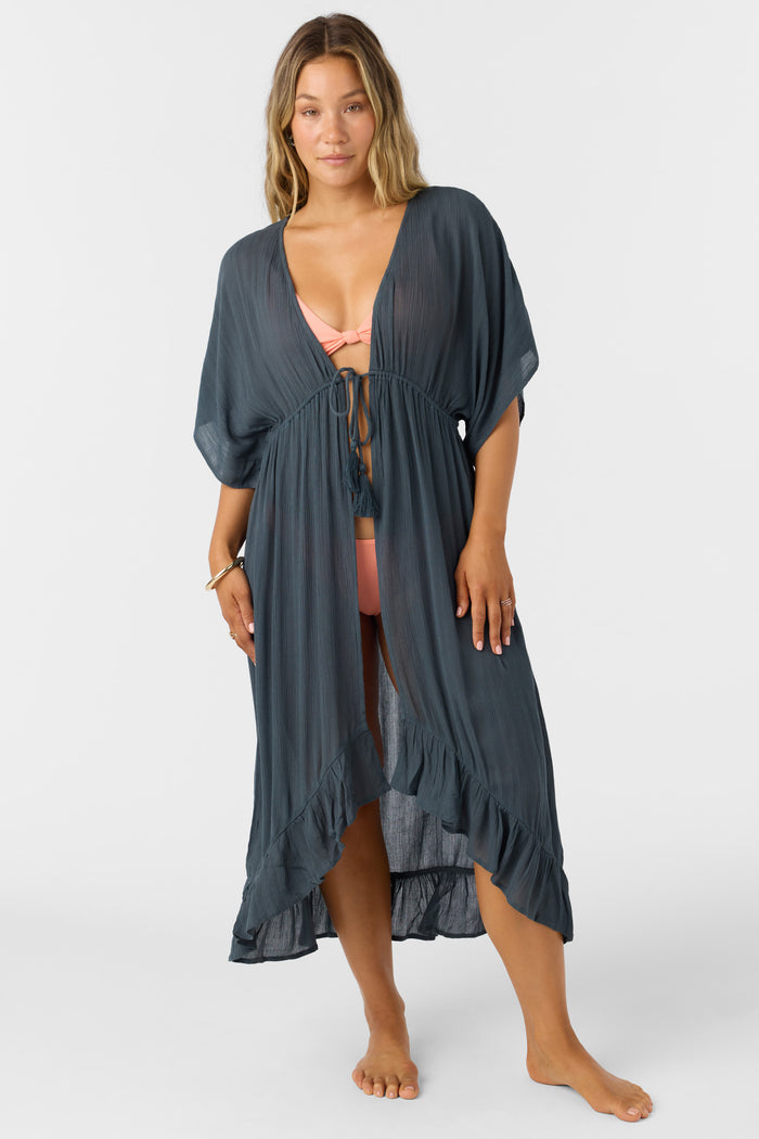 Wilder Midi Cover-Up Dress - Slate | O'Neill