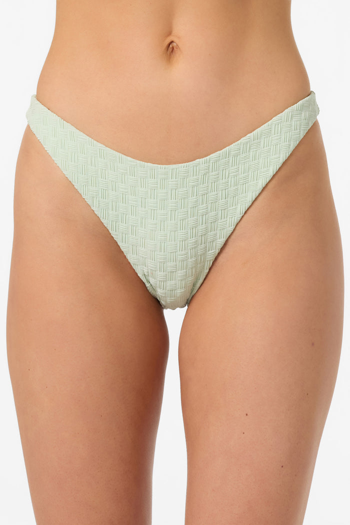 Willow Weave Flamenco Cheeky Bottoms - Green Lily | O'Neill