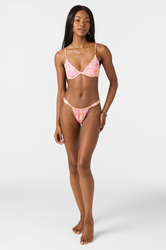 Windsor Plaid Honopu Top - Sachet Pink | O'Neill