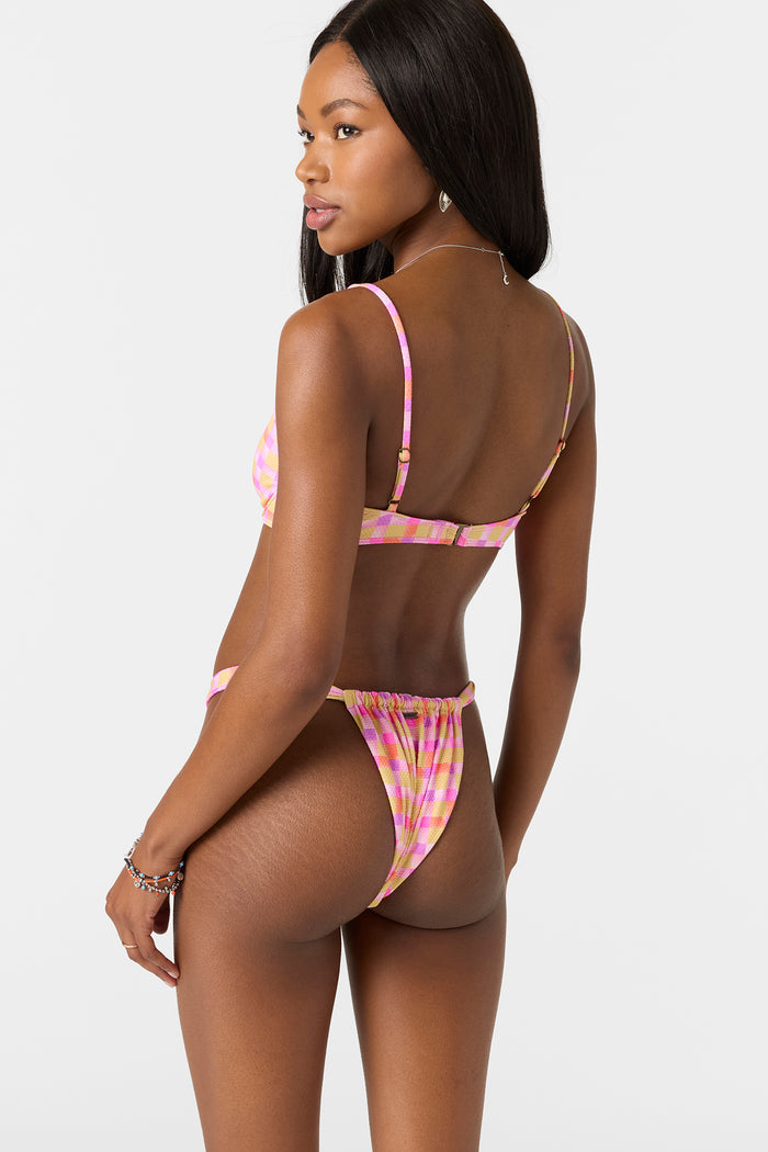 Windsor Plaid Honopu Top - Sachet Pink | O'Neill