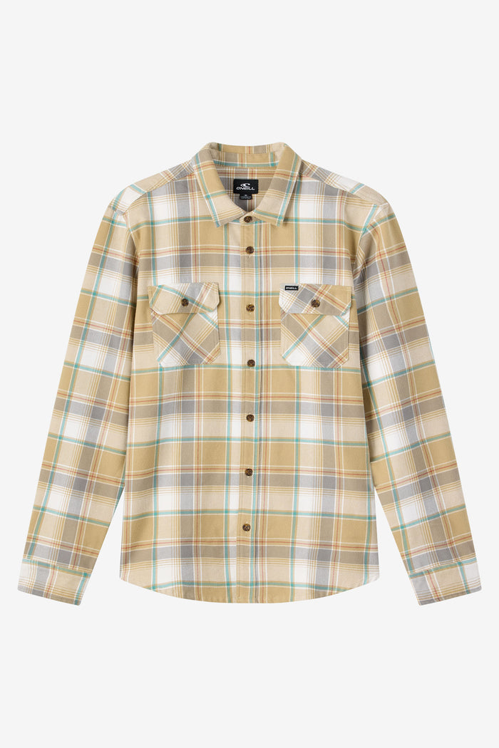 Winslow Plaid Flannel Standard Fit Long Sleeve Shirt - Twill | O'Neill