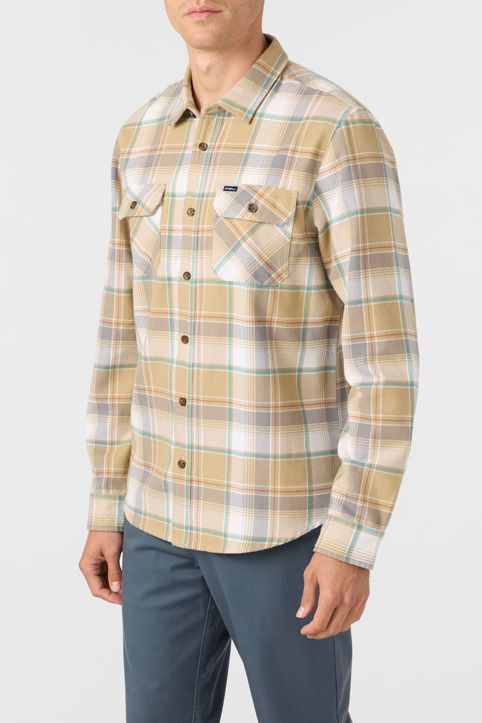 Winslow Plaid Flannel Standard Fit Long Sleeve Shirt - Twill | O'Neill