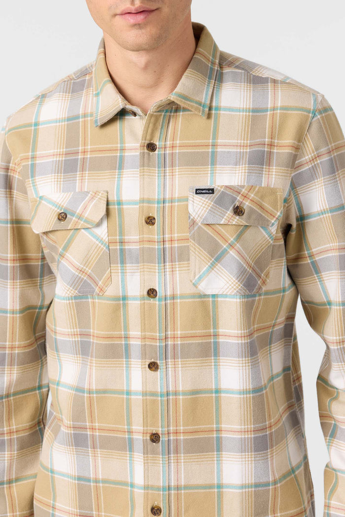Winslow Plaid Flannel Standard Fit Long Sleeve Shirt - Twill | O'Neill