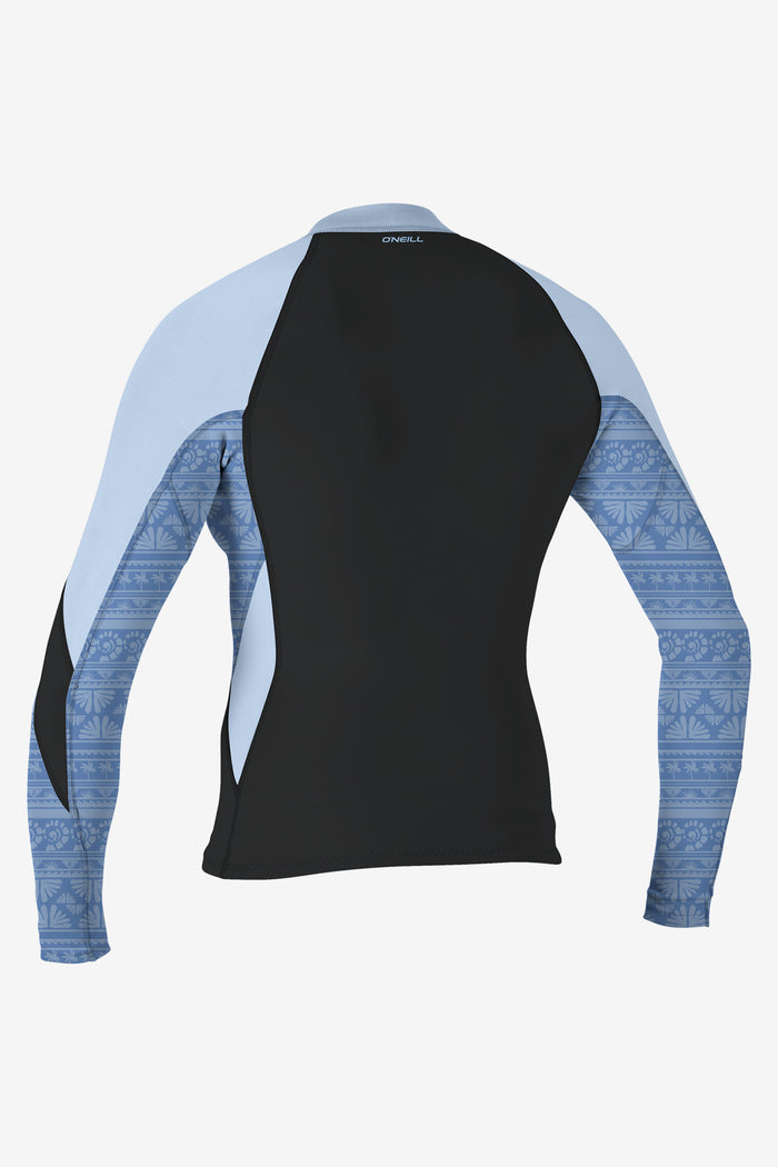 Women's Bahia 1/0.5mm Front Zip Jacket - Steel/Cham | O'Neill
