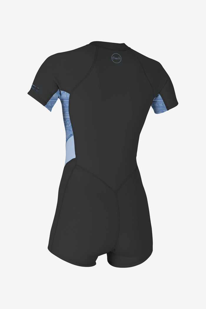 Women's Bahia 2/1mm Front Zip Spring Wetsuit - Steel/Cham | O'Neill