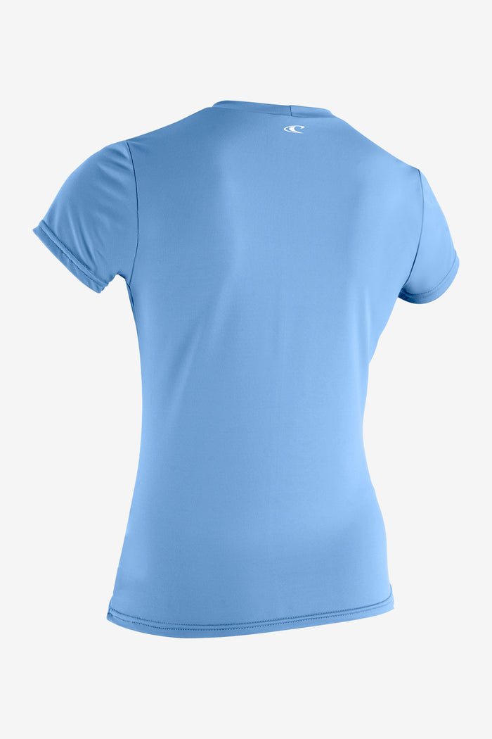 Women's Basic Skins-2 S/S Sun Shirt - Azurine | O'Neill