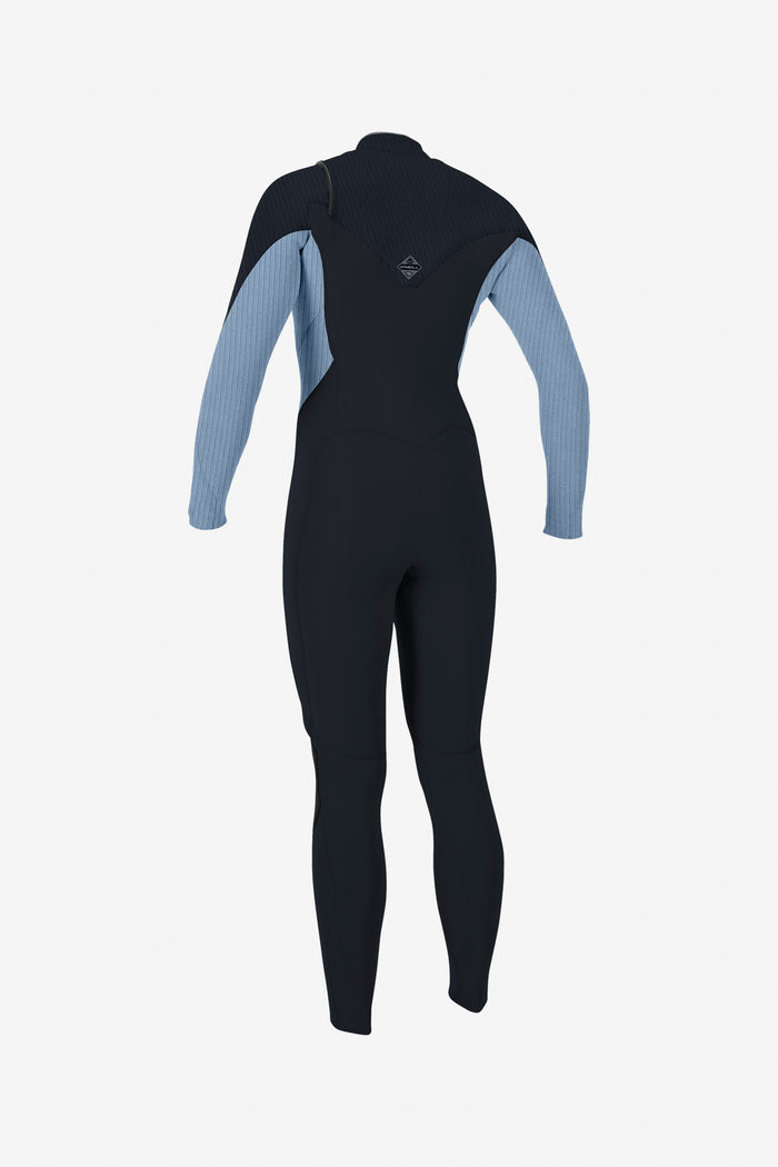 Women's Hyperfreak 3/2mm+ Chest Zip Full Wetsuit - Carbon/Fad | O'Neill