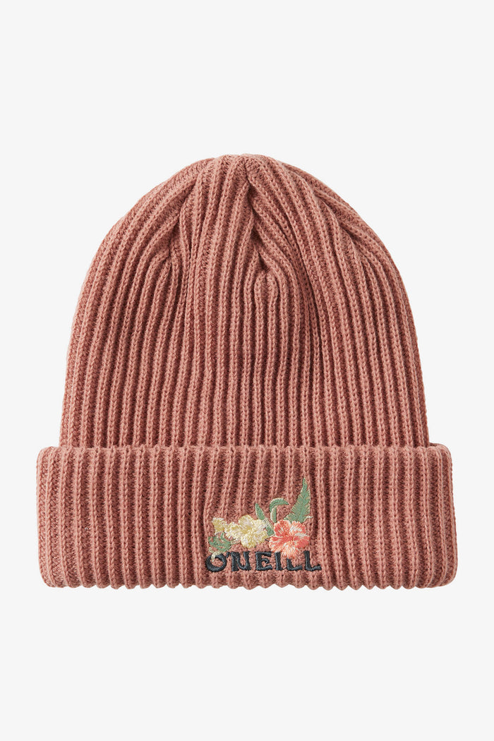 Women's Market Embroidery Beanie - Burlwood | O'Neill