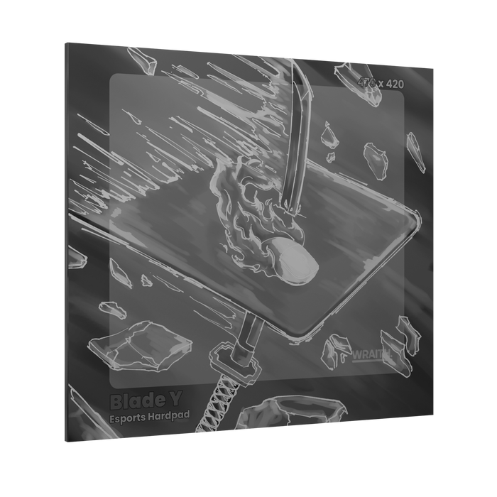 Wraith Blade Y Hard Mousepad