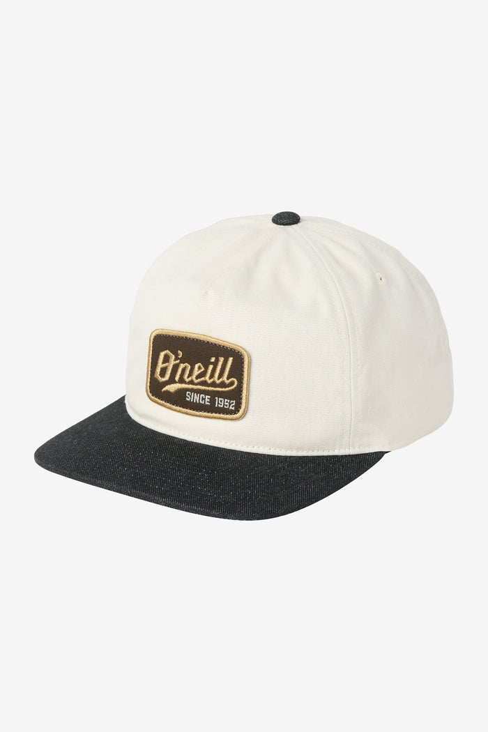 Wrangled Snapback Hat - Cream | O'Neill