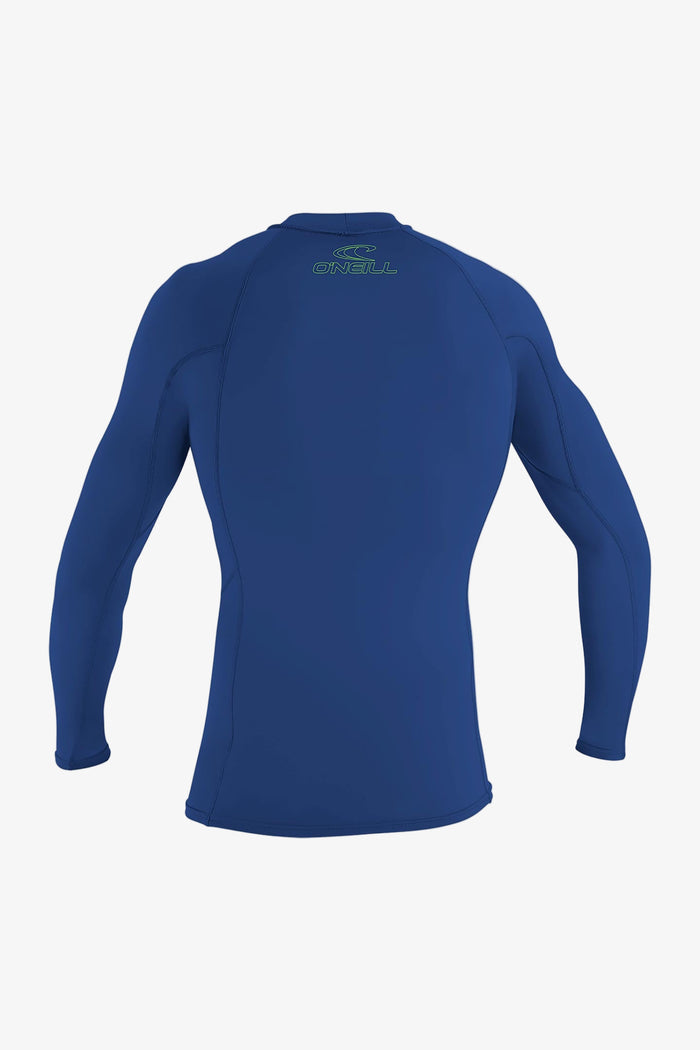 Youth Basic Skins 50+ L/S Rash Guard - Pacific | O'Neill