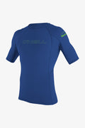 Youth Basic Skins 50+ S/S Rash Guard - Pacific | O'Neill