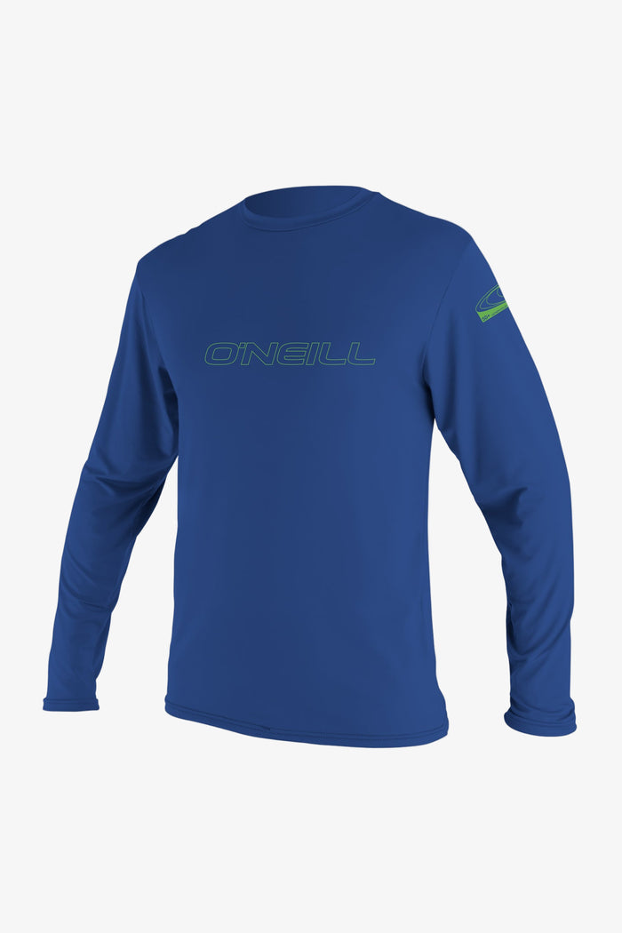 Youth Basic Skins 50+ L/S Sun Shirt - Pacific | O'Neill