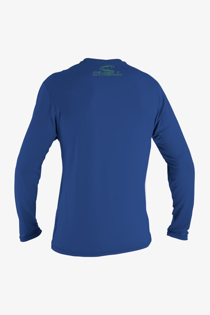Youth Basic Skins 50+ L/S Sun Shirt - Pacific | O'Neill