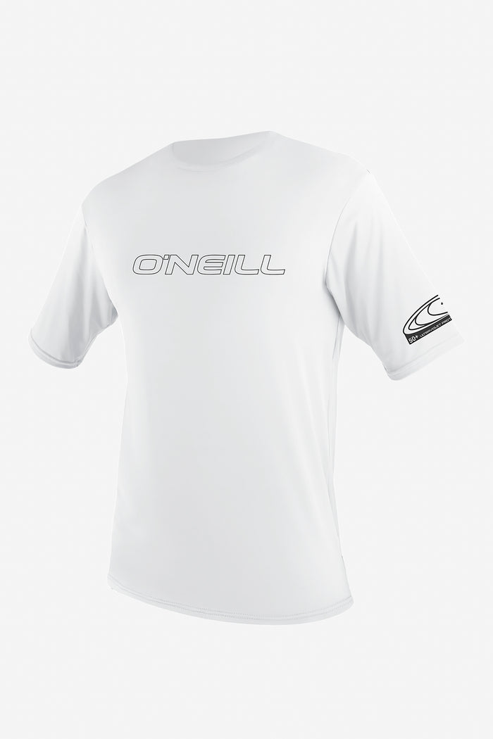 Youth Basic Skins 50+ S/S Sun Shirt - White | O'Neill