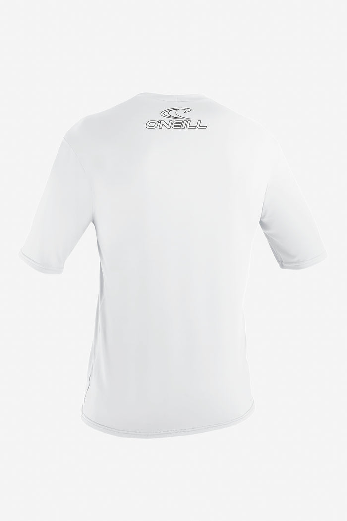 Youth Basic Skins 50+ S/S Sun Shirt - White | O'Neill