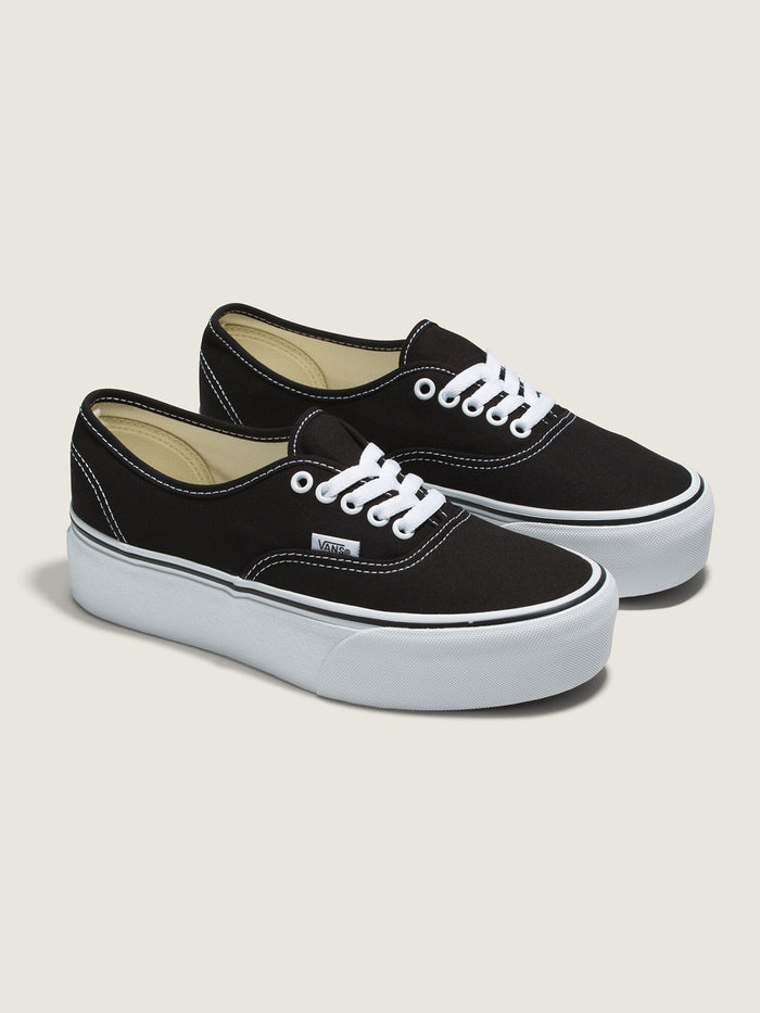 Zapatilla Adulto Authentic Stackform Negro