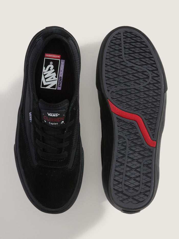 Zapatilla Adulto Skate Curren Caples Negro Vans