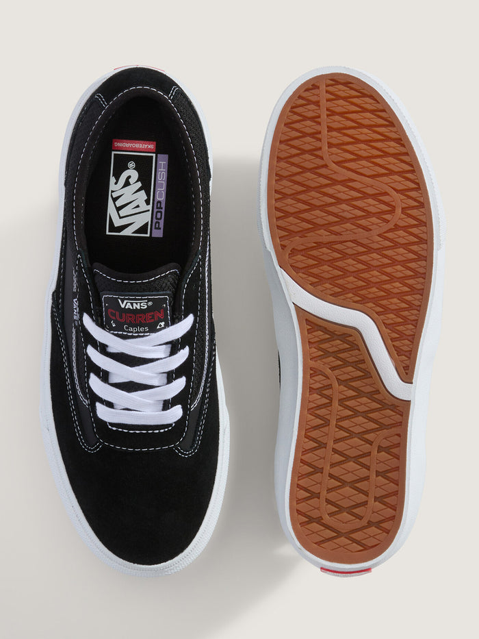 Zapatilla Adulto Skate Curren Caples Negro Vans