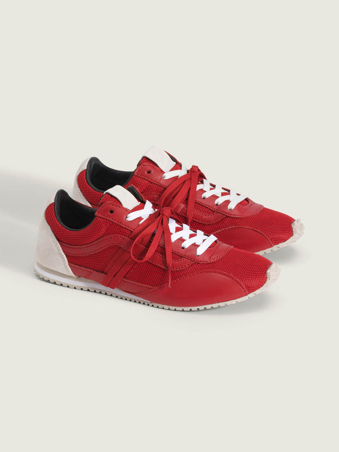 Zapatilla Adulto Super LowPro Premium Rojo Vans