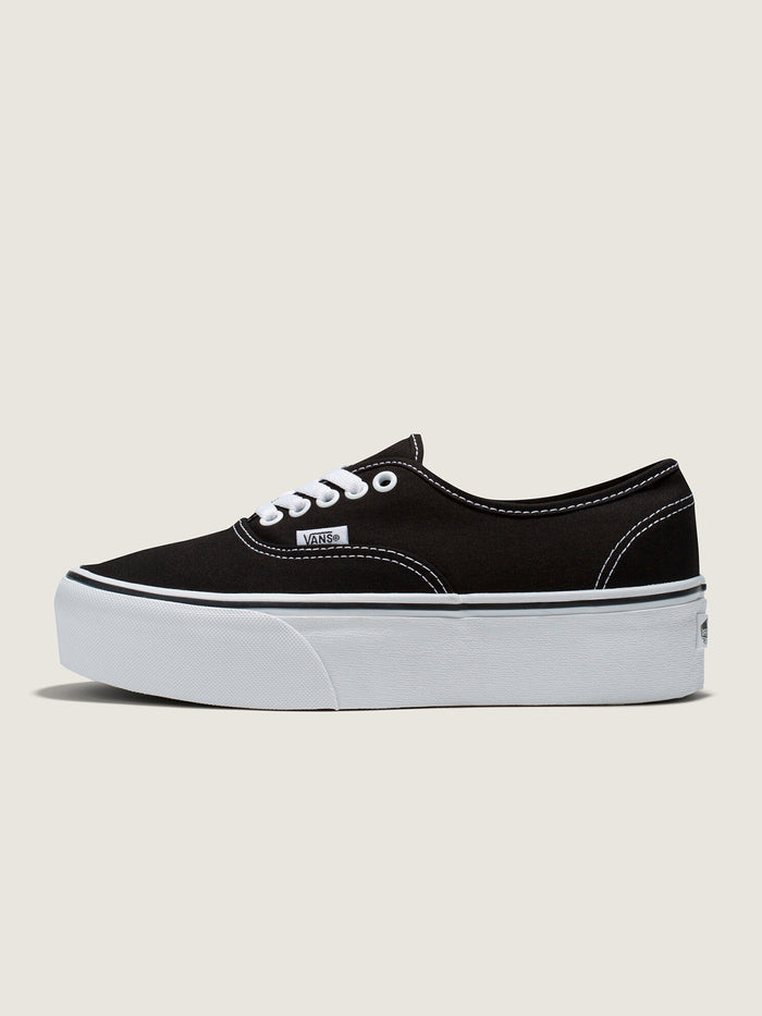 Zapatilla  Authentic Stackform Canvas Negro Vans