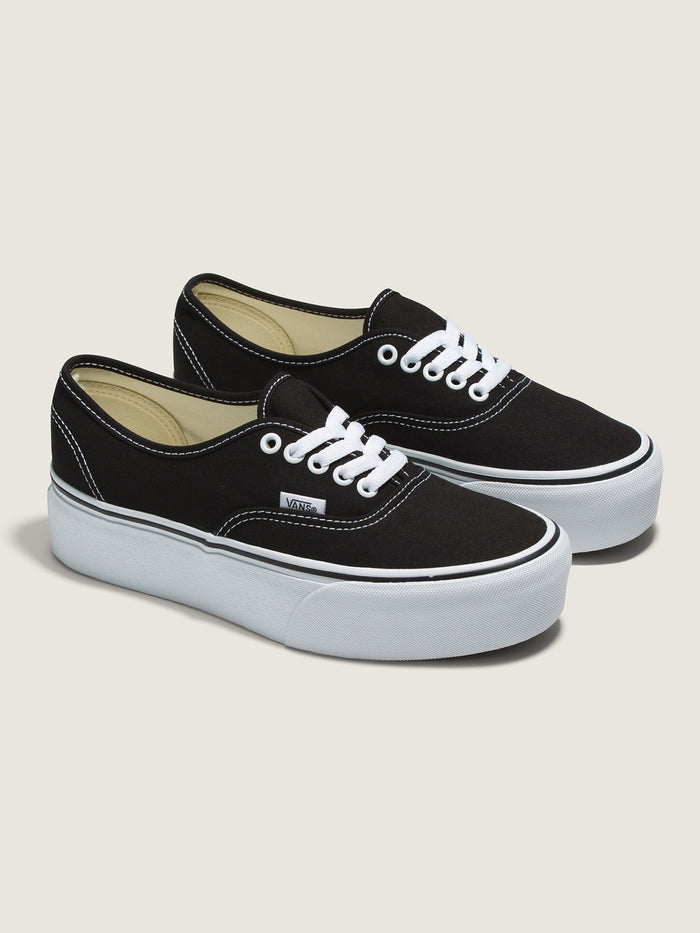 Zapatilla  Authentic Stackform Canvas Negro Vans