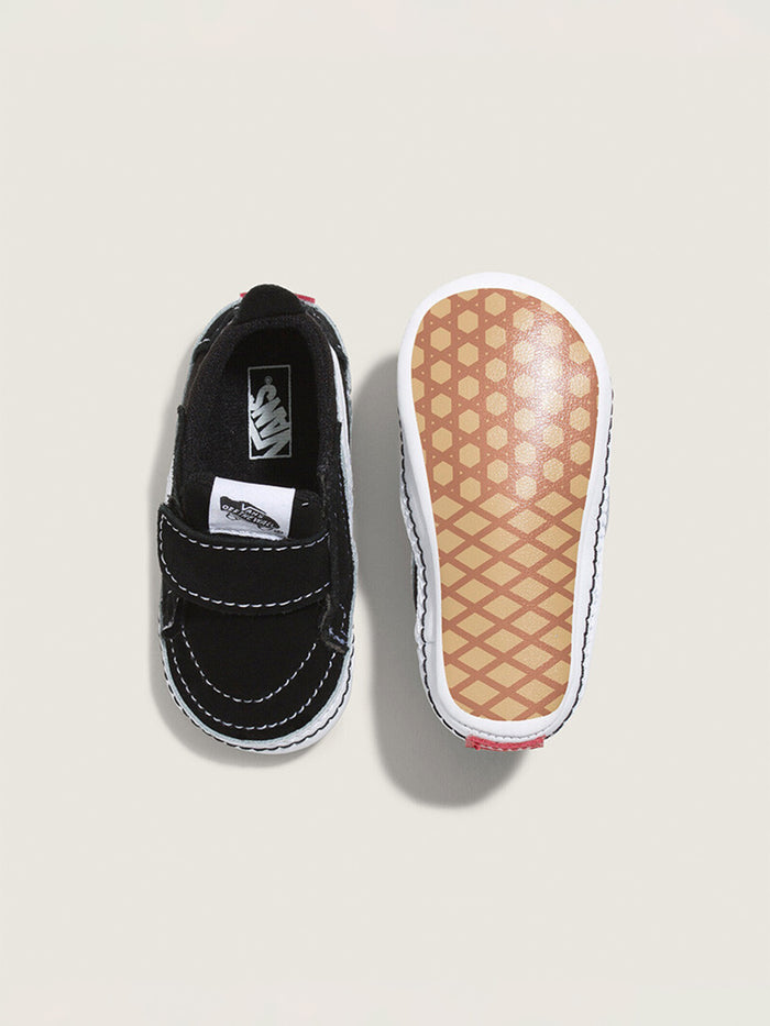 Zapatilla Bebé Sk8- Hi Crib Negro Vans