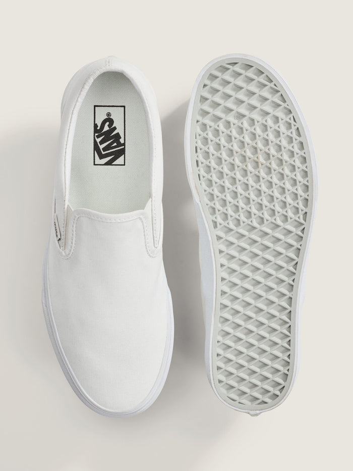 Zapatilla Adulto Slip On Blanco Vans