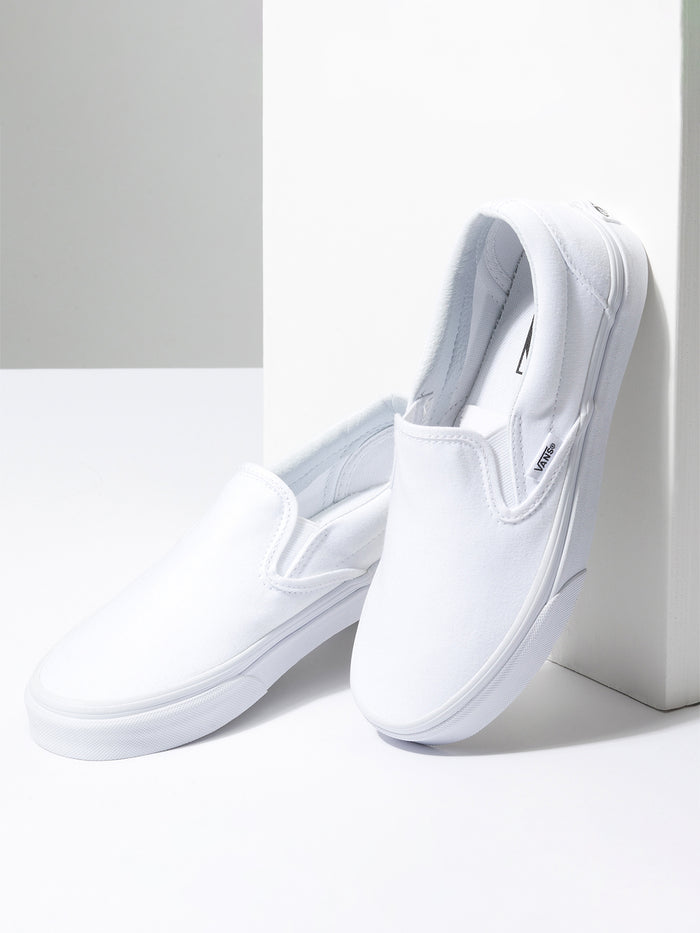 Zapatilla Adulto Slip On Blanco Vans