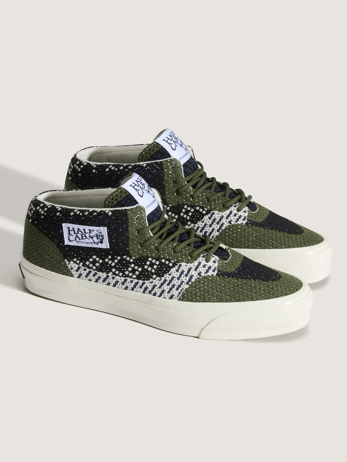 Zapatilla Hombre Skate Half Cab Premium Verde Vans