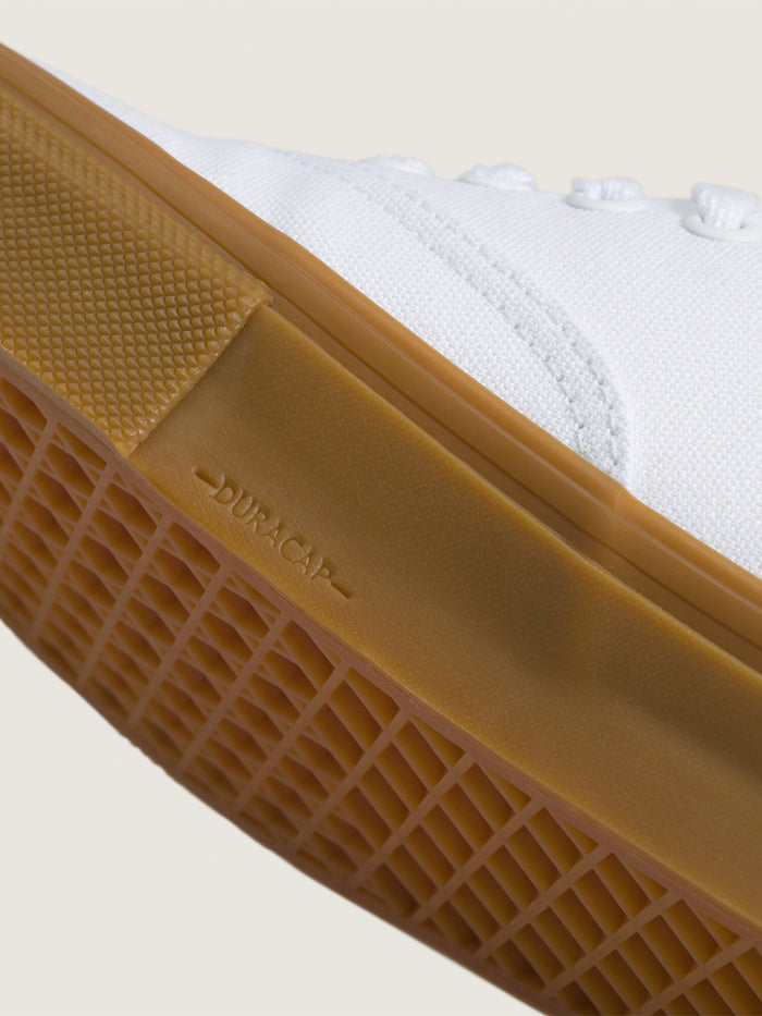 Zapatilla Hombre Skate Authentic Blanco Vans