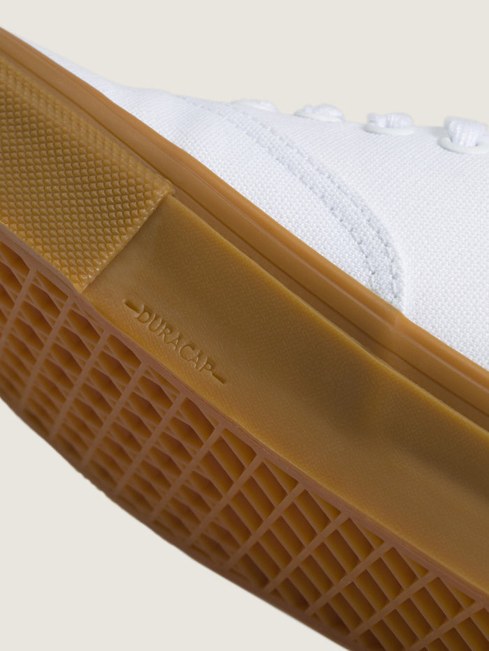 Zapatilla Hombre Skate Authentic Blanco Vans