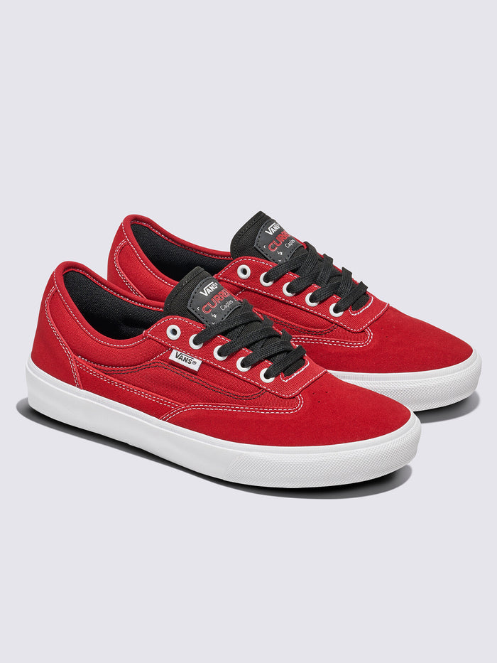 Zapatilla Hombre Skate Curren Caples Rojo Vans