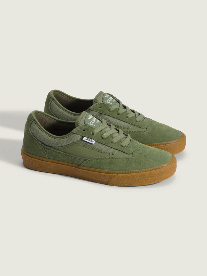 Zapatilla Hombre Skate Curren Caples Verde Vans