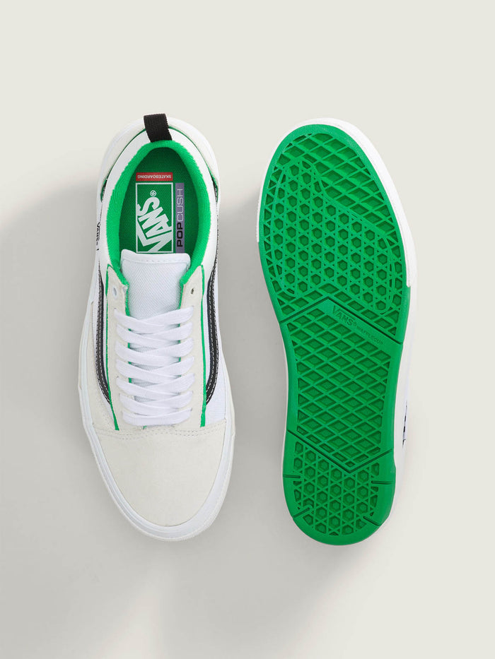 Zapatilla Hombre Skate Old Skool Waff Blanco Vans