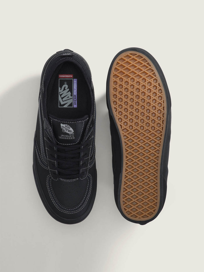 Zapatilla Hombre Skate Rowley Negro Vans