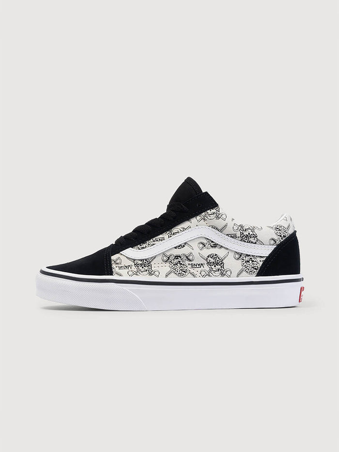 Zapatilla Junior (8 a 14 años) Old Skool Negro Vans