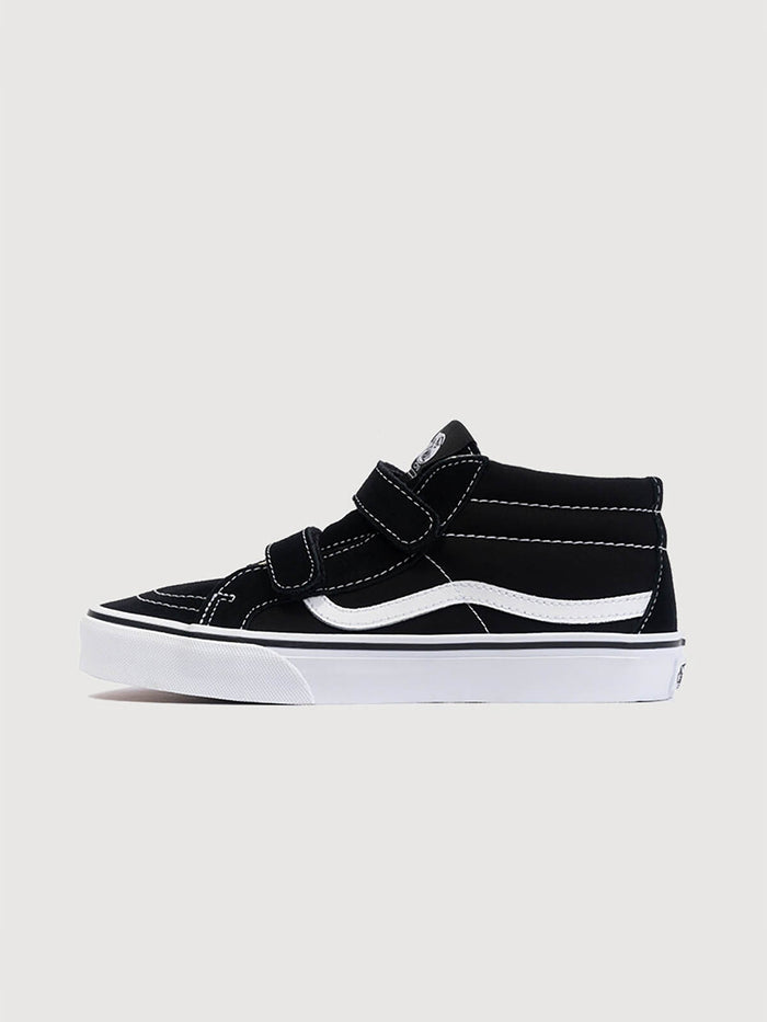 Zapatilla Junior (8 a 14 años) Sk8-Mid V Negro Vans
