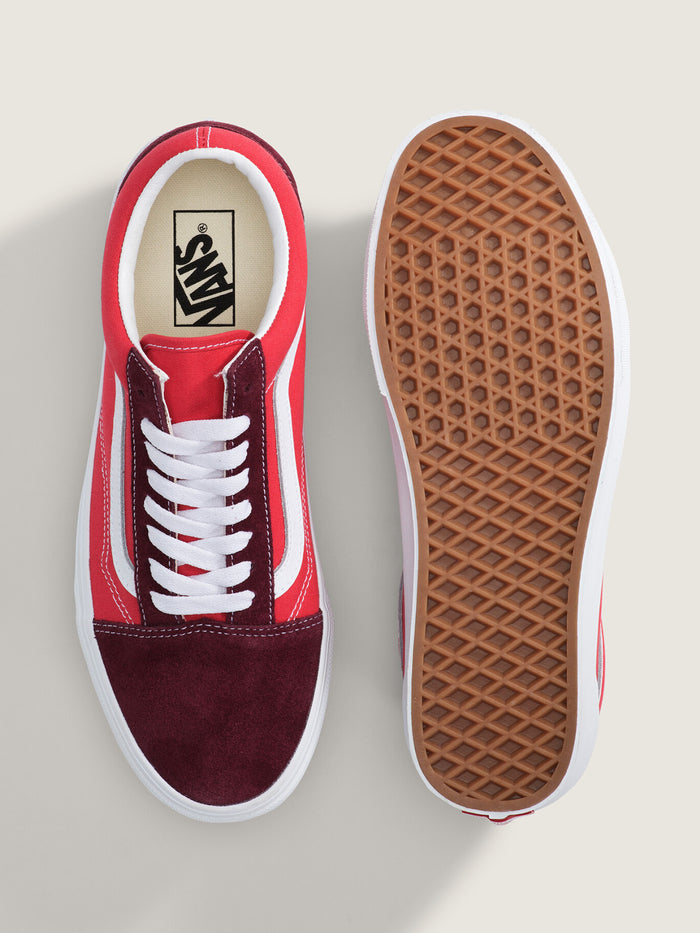 Zapatilla Mujer Old Skool Rojo Vans