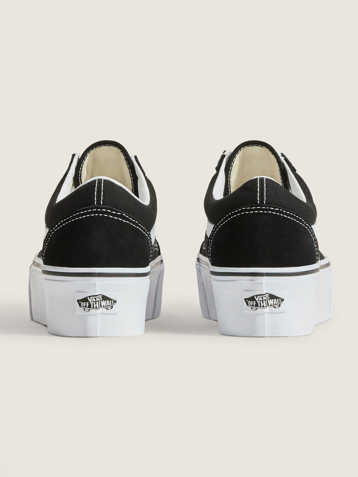 Zapatilla Mujer Old Skool Stackform Negro Vans