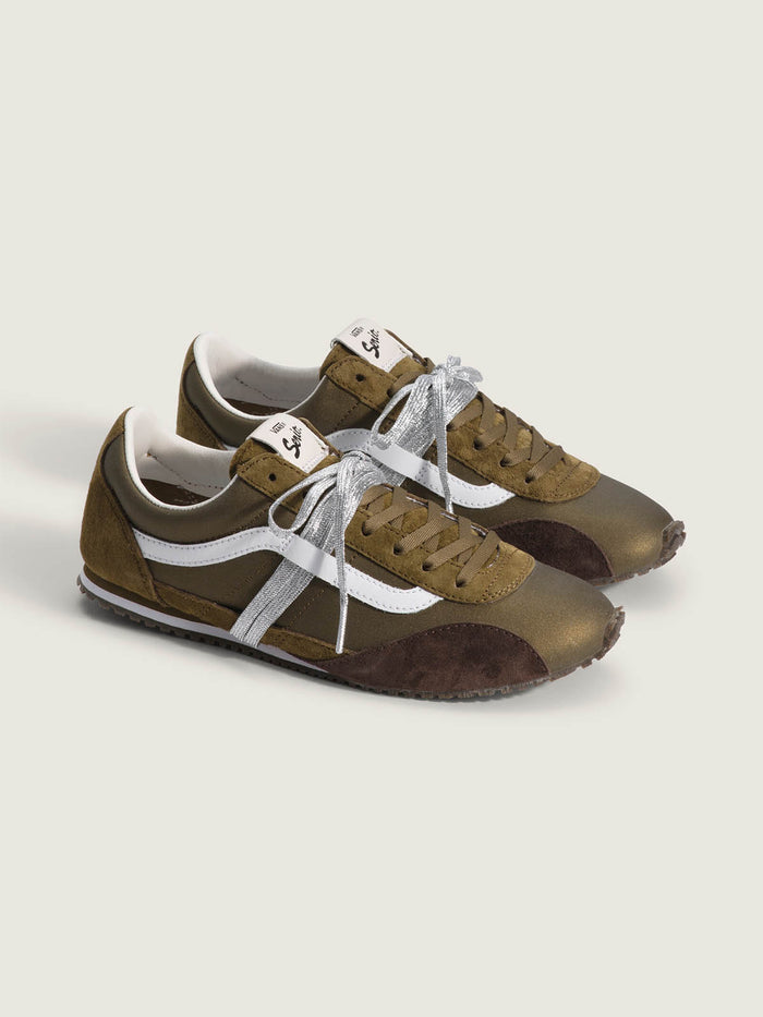 Zapatilla Mujer Premium Slp Trainer Verde Vans