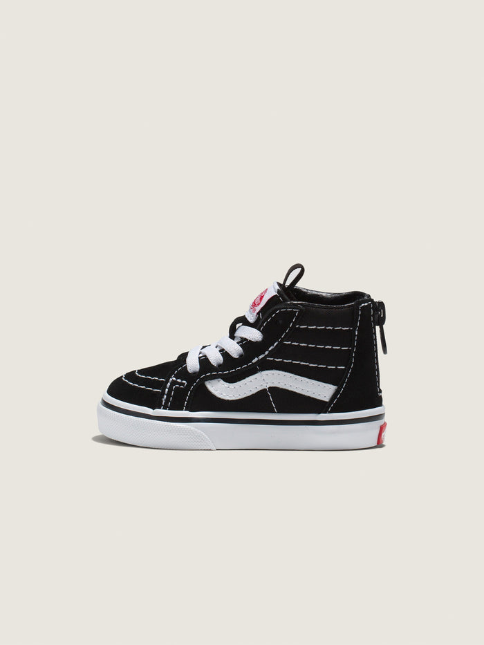 Zapatilla Niño (1 a 4 años) Sk8- Hi Zip Negro Vans