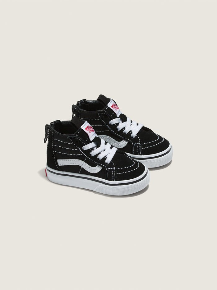 Zapatilla Niño (1 a 4 años) Sk8- Hi Zip Negro Vans