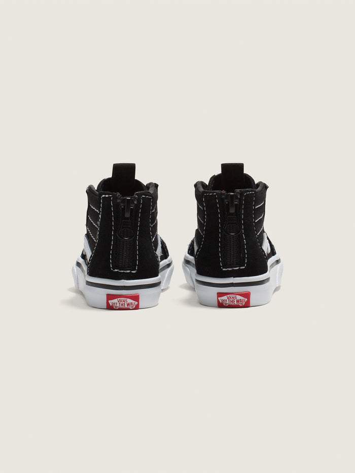 Zapatilla Niño (1 a 4 años) Sk8- Hi Zip Negro Vans