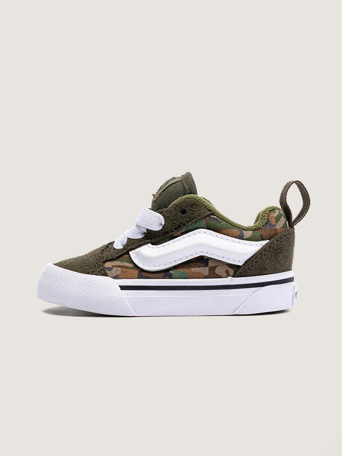 Zapatilla Niño (4 A 8 Años) Knu Skool Elastic Café
